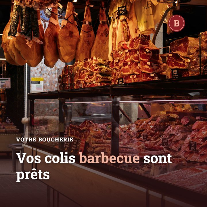 Vos colis barbecue sont prêts