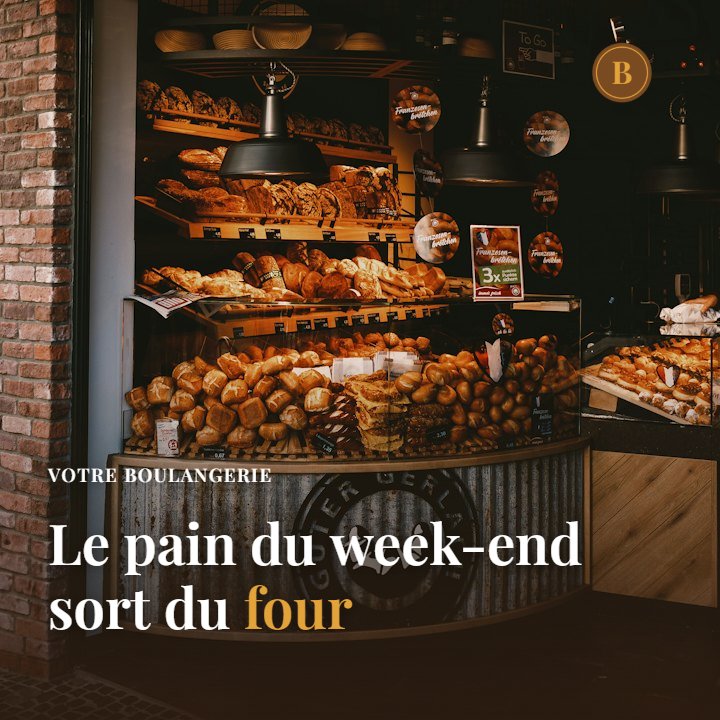 Le pain du week-end sort du four