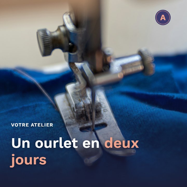 Un ourlet en deux jours